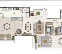 Cobertura, 3 quartos, 221 m² - Foto 8